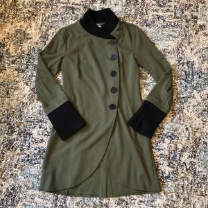 venus asymmetrical button jacket